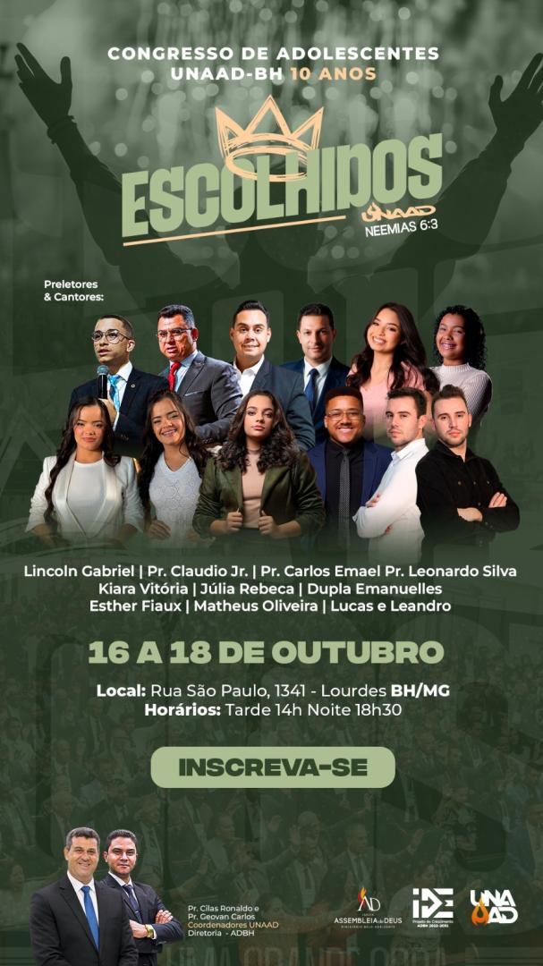 Banner do evento